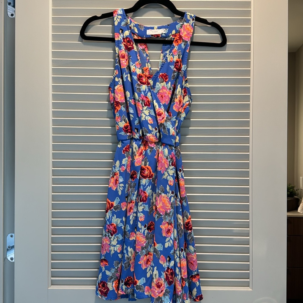 Lush Kylie Floral Skater Dress